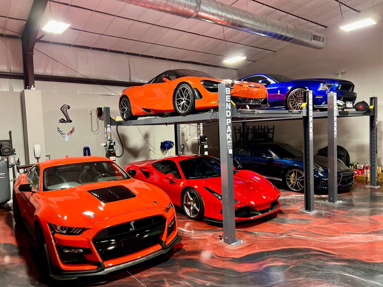 The full garage collection